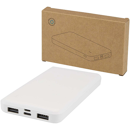 Intan 10.000 mAh 10W recycled plastic power bank 1