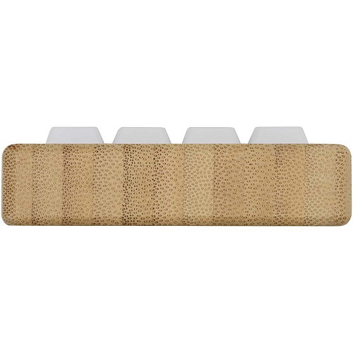 Algol recycled plastic phone stand and fidget toy with bamboo details 4