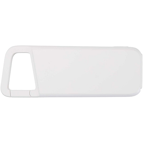 Alkes 5000 mAh 12W recycled plastic water resistant power bank with carabiner 3