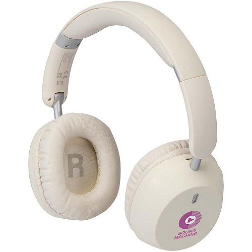 Hoggar recycled plastic over-ear foldeable ANC and ENC headphones 2