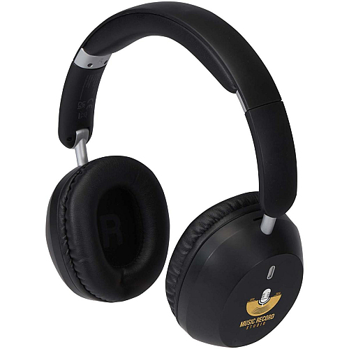 Hoggar recycled plastic over-ear foldeable ANC and ENC headphones 2