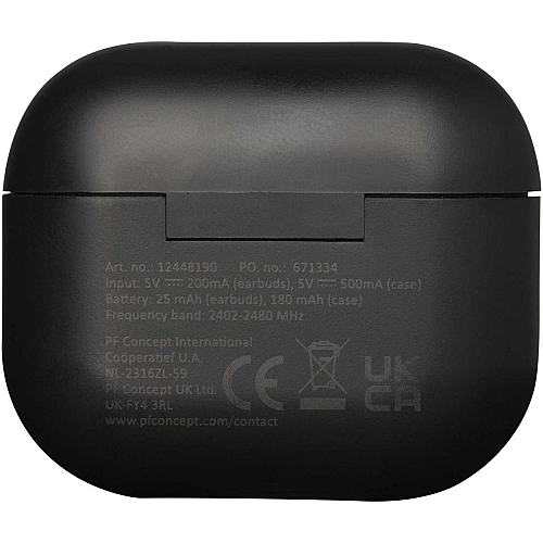 Altais recycled plastic True Wireless Bluetooth® headset 4