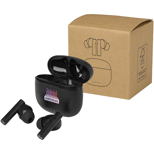 Alterf recycled plastic True Wireless Bluetooth® headset with silicone eartips 2