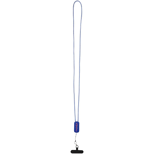 Anser recycled plastic smartphone lanyard with 27W 5-in-1 built-in cable 2