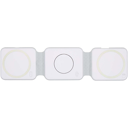 Armus 3-in-1 15W recycled plastic foldable wireless charger 3