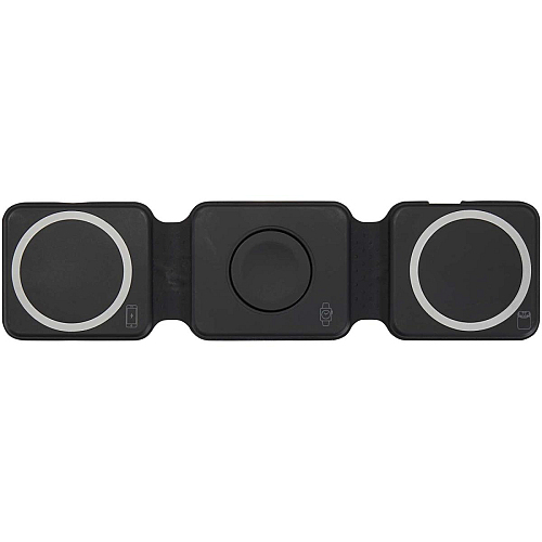 Armus 3-in-1 15W recycled plastic foldable wireless charger 3