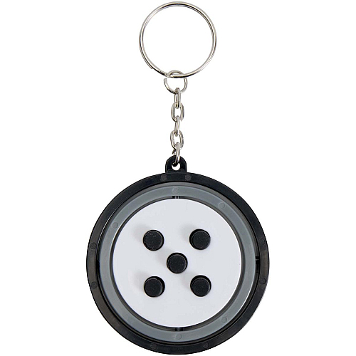 Spinx recycled plastic gyroscope fidget keychain 3