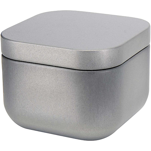 Tindra square tin candle with vanilla aroma 1