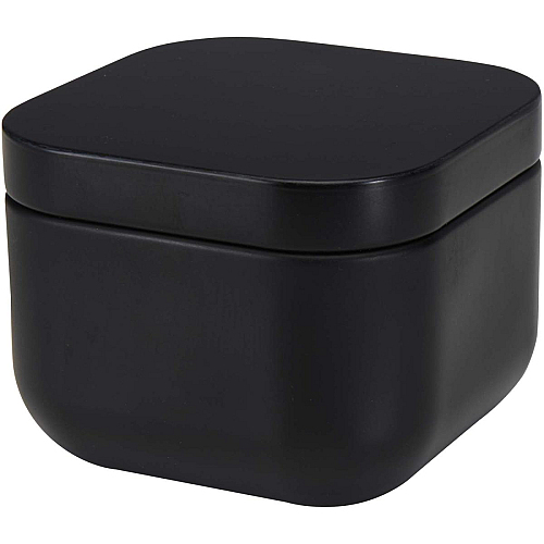 Tindra square tin candle with vanilla aroma 1