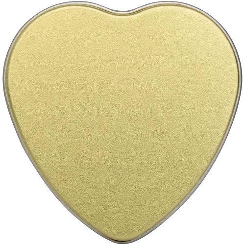 Blissful heart-shaped tin candle with vanilla aroma 3