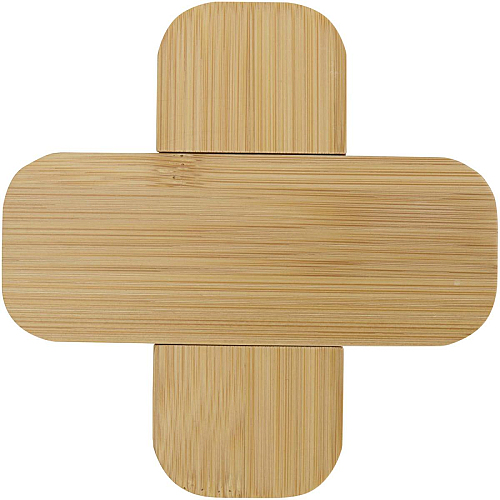 Croc bamboo trivet - small 3