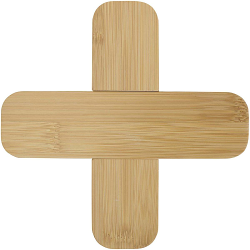 Croc bamboo trivet - large 2