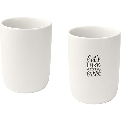Male 350 ml ceramic cups - set of 2 2