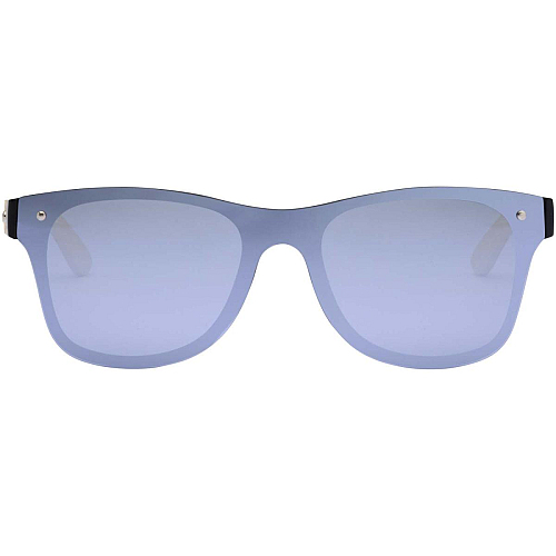 Tan sunglasses with bamboo temples 3