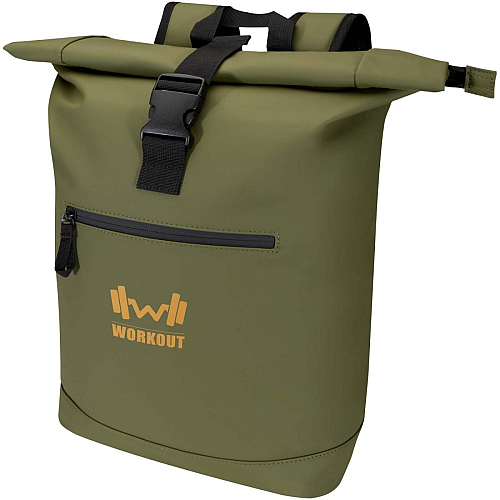 Resi Plus 15 GRS recycled roll-top backpack 18L 2