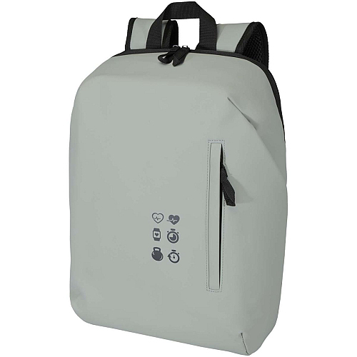 Resi Plus 15 GRS recycled anti-theft backpack 18L 2