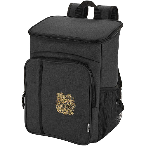 Tundra GRS recycled picnic cooler backpack with cutlery set 20L 2