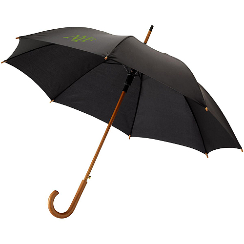 Kyle 23 auto open umbrella wooden shaft and handle 2