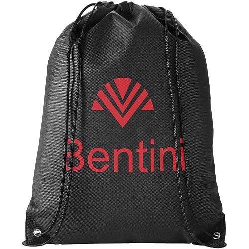 Geanta drawstring Evergreen din material netesut 5L 3