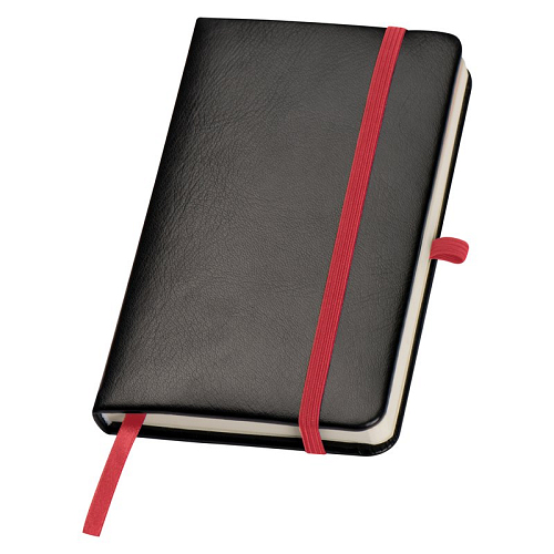 DIN A6 notebook with stickynot 1
