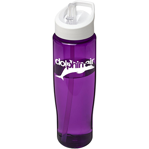 H2O Tempo® 700 ml spout lid sport bottle 2