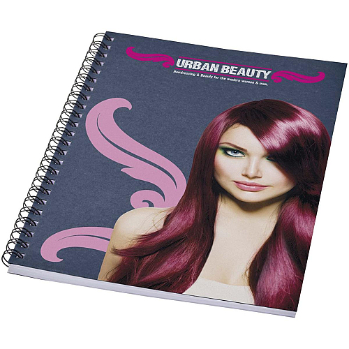 Desk-Mate® A5 colour spiral notebook 1