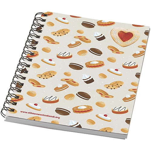 Desk-Mate® A6 colour spiral notebook 1