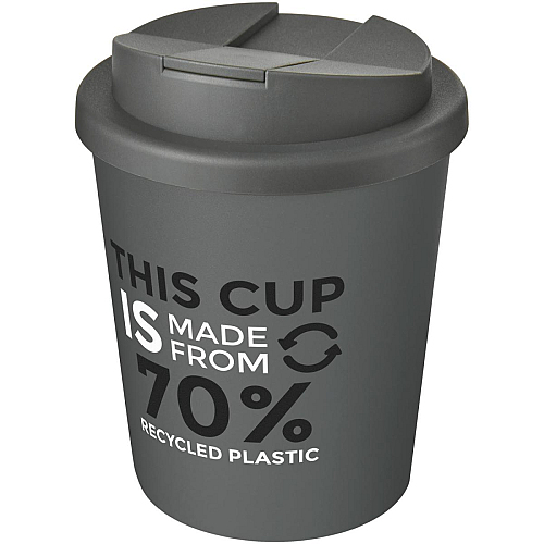 Americano® Espresso Eco 250 ml recycled tumbler with spill-proof lid 2