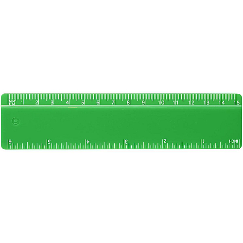 Refari 15 cm recycled plastic ruler 3