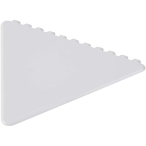 Frosty triangular recycled plastic ice scraper 1
