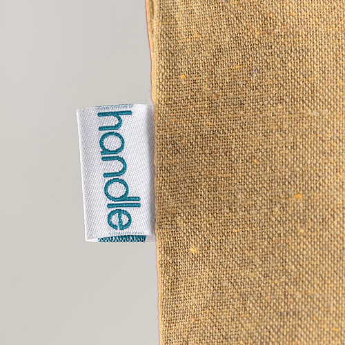 Recycled cotton shopping bag 190 g/m2, long handles, 38 x 42 cm 4