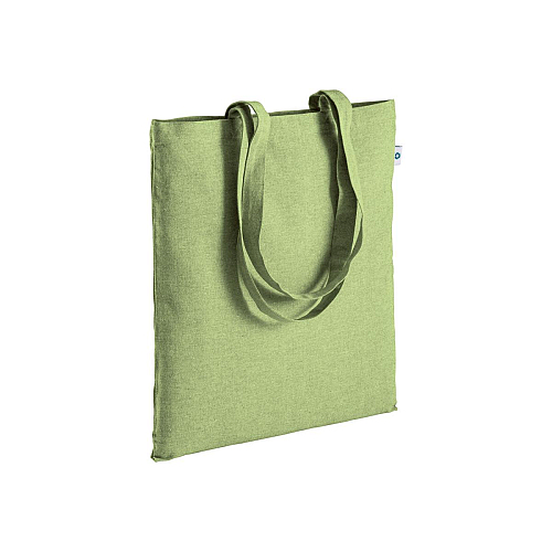 Sacosa din bumbac reciclat, 190 g/m2, manere lungi, 38 x 42 cm 1