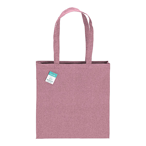 190 g/m2 recycled cotton shopping bag, long handles and gusset 2
