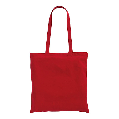 180 g/m2 recycled cotton/polyester shopping bag, long handles 3