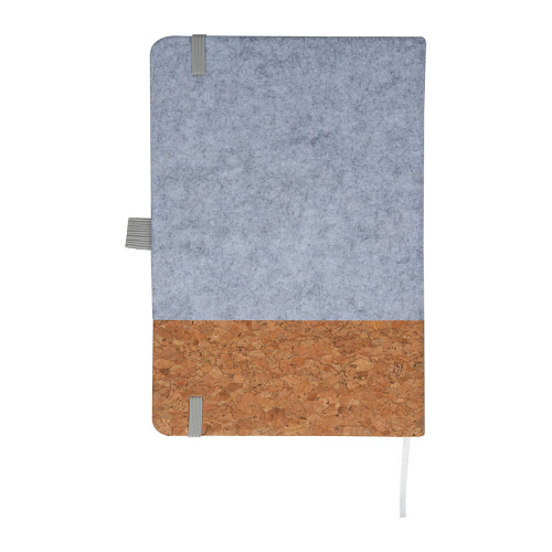 Caiet A5 cu coperta din pluta si pasla 4