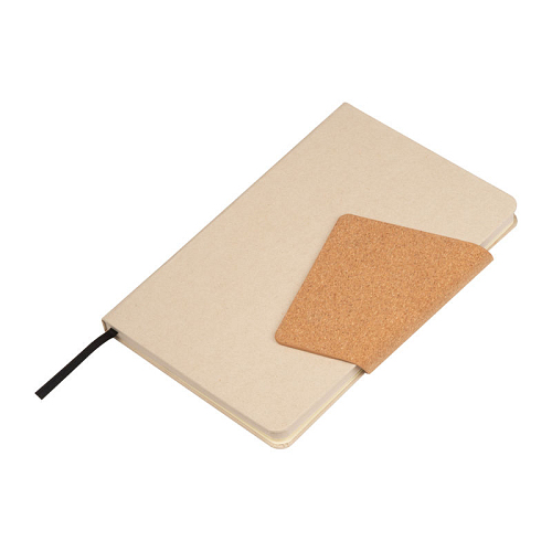 Caiet notes A5 cu coperta din cutie de lapte recic 1