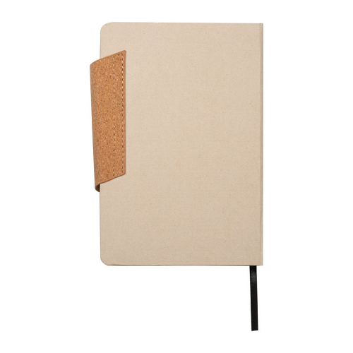 Caiet notes A5 cu coperta din cutie de lapte recic 4