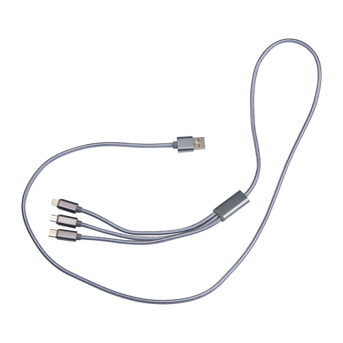 Incarcator cu cablu extra lung USB, Micro-USB, C-T 1