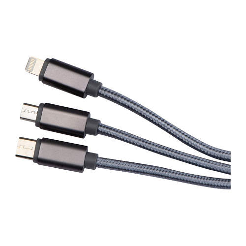 Incarcator cu cablu extra lung USB, Micro-USB, C-T 2