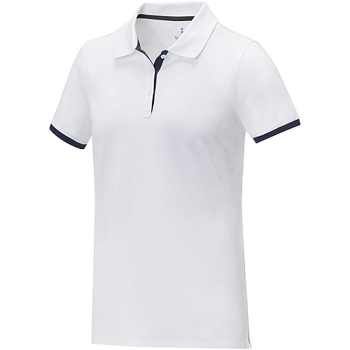 Morgan short sleeve women's duotone polo 1