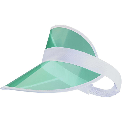 Bright cap with transparent visor 1