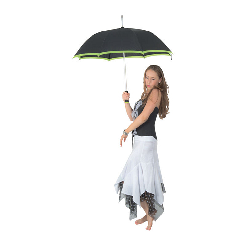 Pongee umbrella , automatic 4