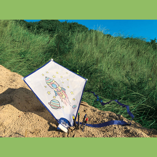 Colouring kite 3