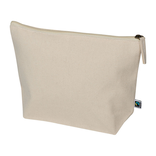 Geanta cosmetica de bumbac Fairtrade 1