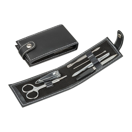 Set manichiura 7 piese in etui de piele 1