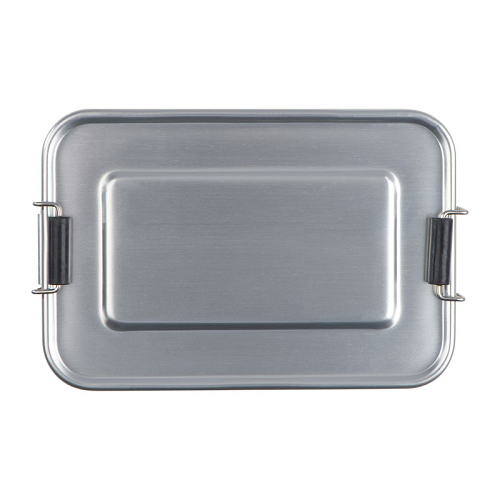Aluminum lunchbox with closure 4