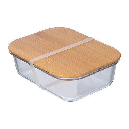 Caserola cu capac din bambus 1