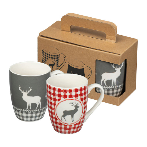 Set cani de craciun, 300ml 1