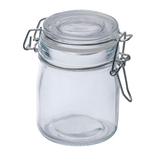 Borcan cu capac blocabil,150 ml 1