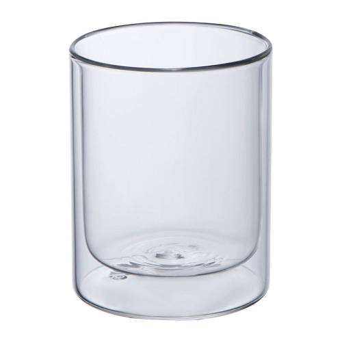 Pahar din sticla cu perete dublu, 330 ml 1